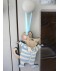 Baby in Blue Door Hanger